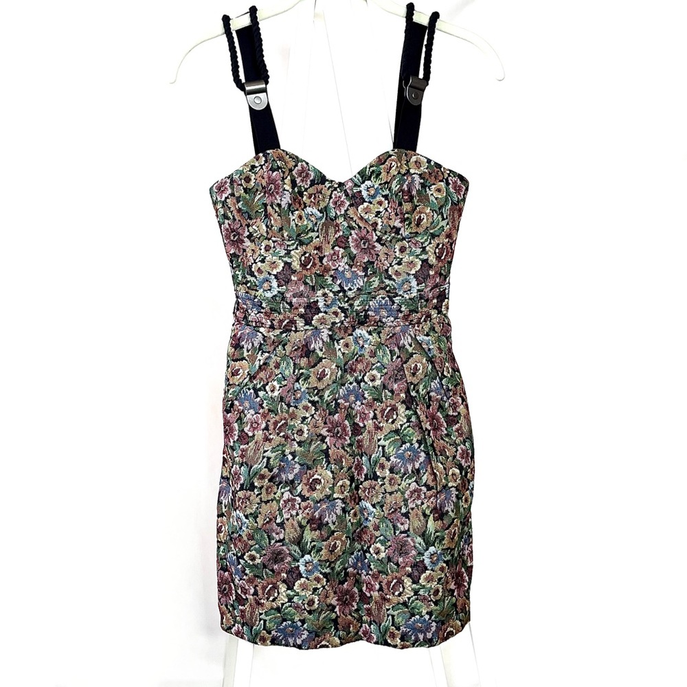 NWOT - BCBGeneration Floral Brocade Dress